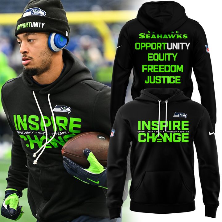Seattle Seahawks 2025 Inspire Change Hoodie