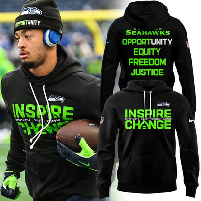 Seattle Seahawks 2025 Inspire Change Hoodie