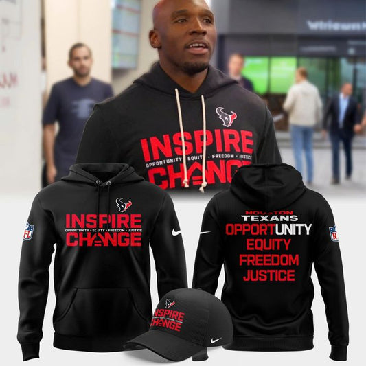 Houston Texans 2025 Inspire Change Hoodie