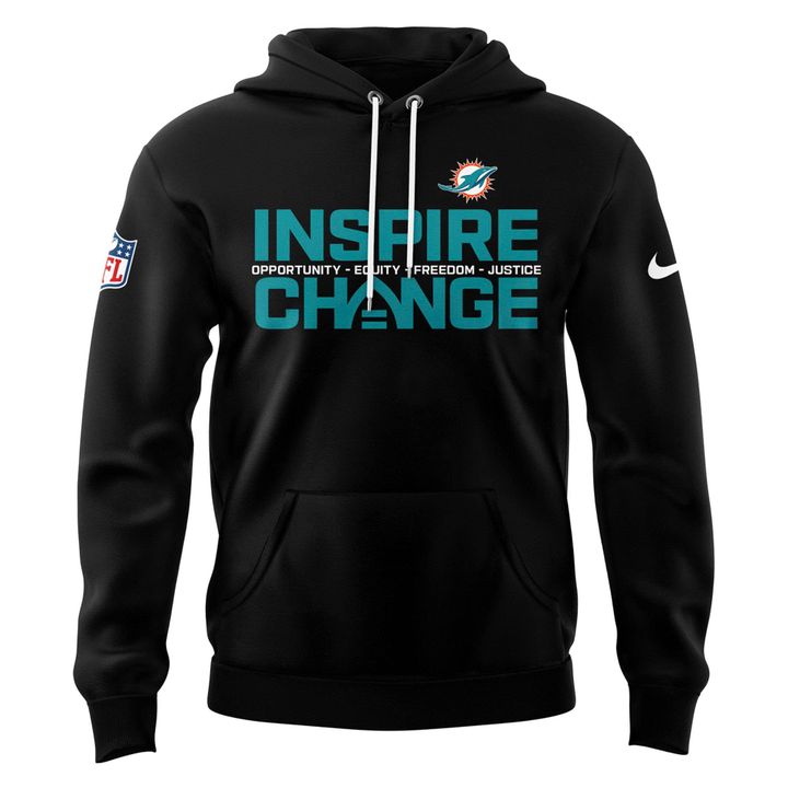 Miami Dolphins 2025 Inspire Change Hoodie