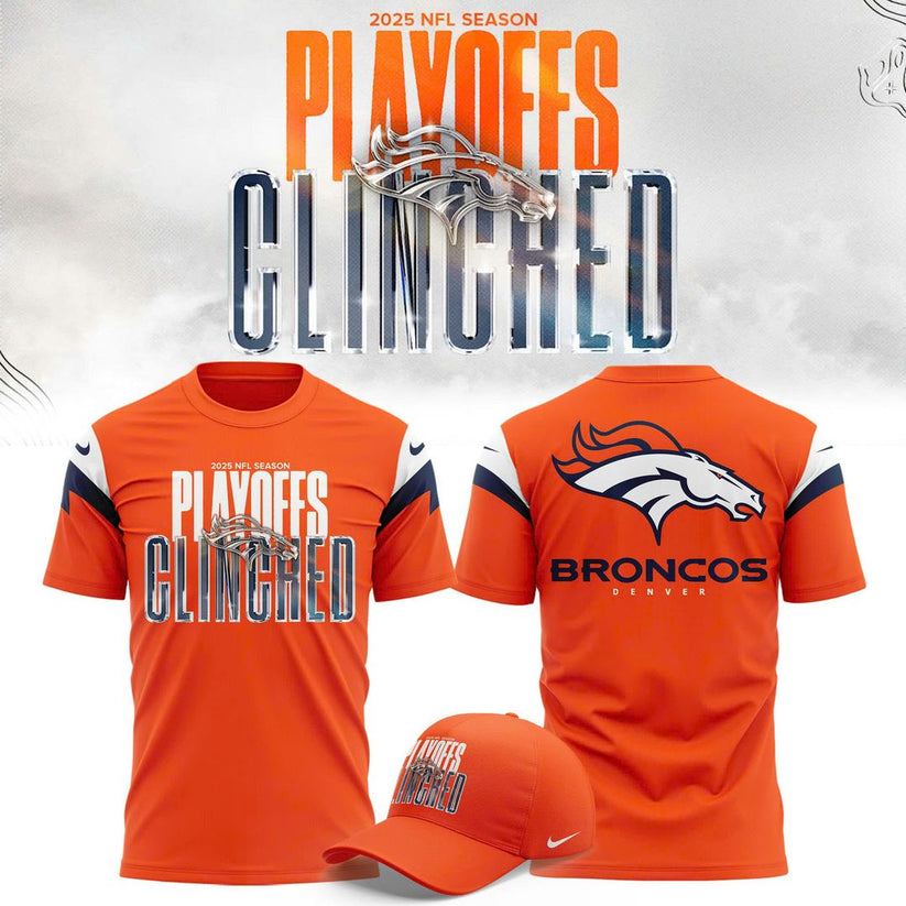 Denver Broncos 2025 PLAYOFFS Limited Edition Combo TShirt