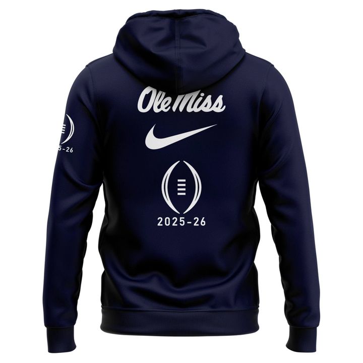 Ole Miss Rebels Football 2025 Sugar Bowl Bound Hoodie