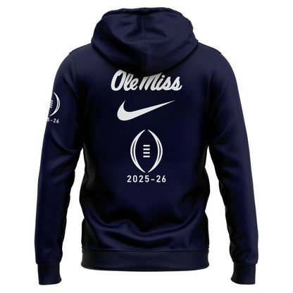 Ole Miss Rebels Football 2025 Sugar Bowl Bound Hoodie