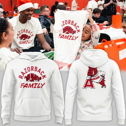 2026 Arkansas "Razorbacks Family" Hoodie v2