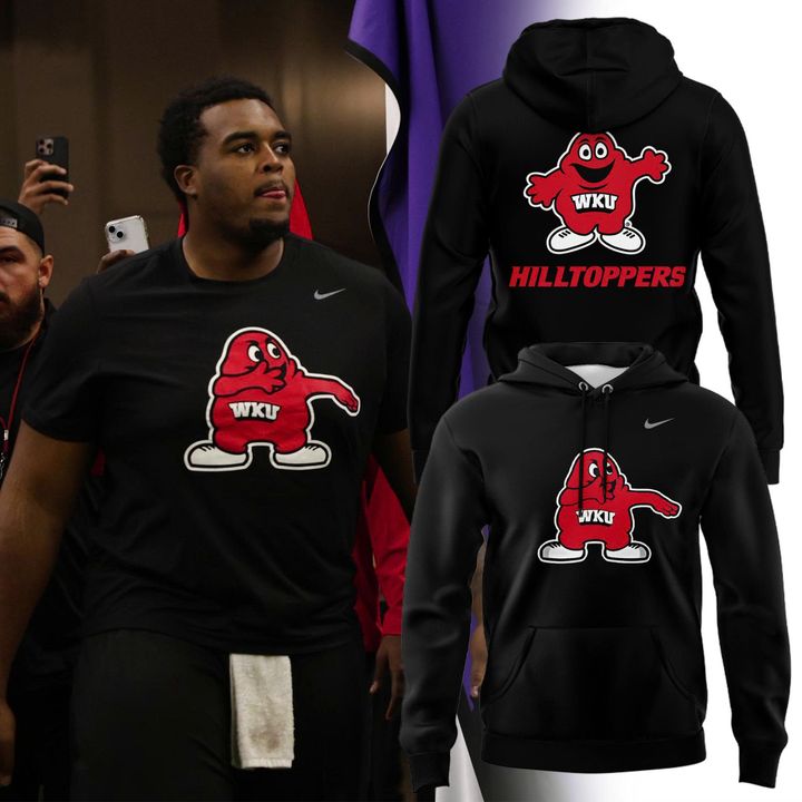 2025 Western Kentucky Hilltoppers Wordmark Hoodie V2