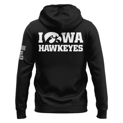 Limited edition Hoodie Coach Kirk Ferentz for fans Iowa Hawkeyes football