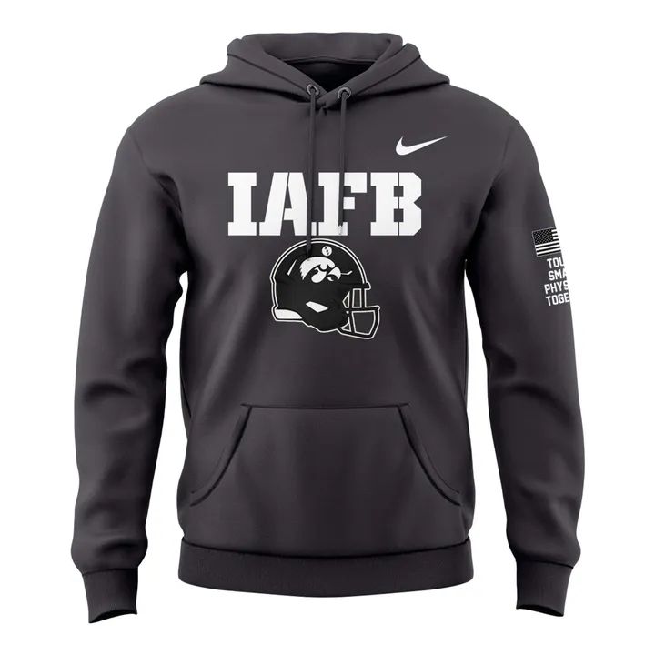 Limited edition Hoodie Coach Kirk Ferentz for fans Iowa Hawkeyes football!