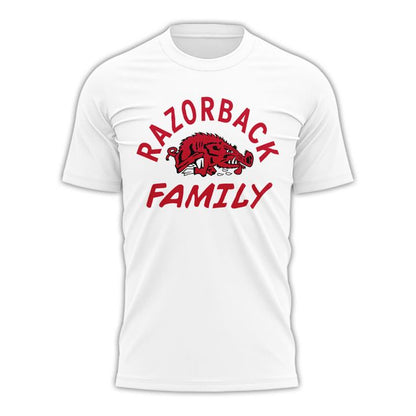2026 Arkansas "Razorbacks Family" T-Shirt