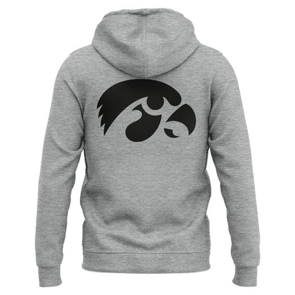 Limited edition Coach Kirk Ferentz Hoodie Gray for fans Iowa Hawkeyes football