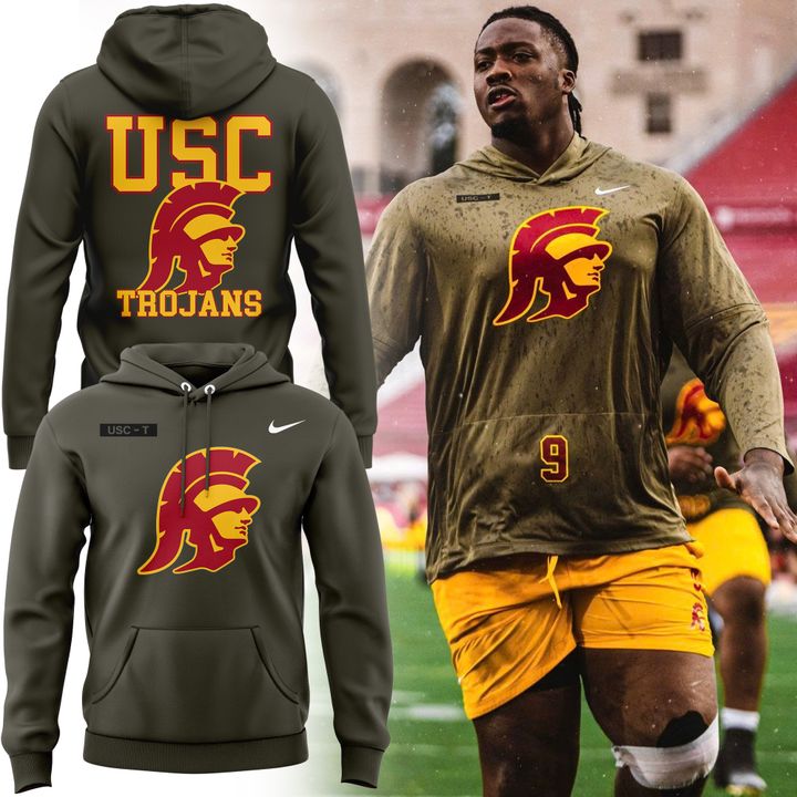 Limited edition Hoodie USC Trojans football for fans