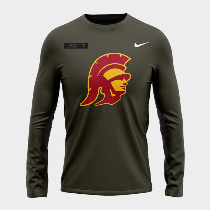 Limited edition Long Tee USC Trojans football for fans