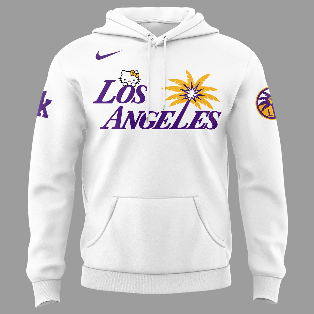 Los Angeles Sparks x Hello Kitty Night 2026 Special Edition Hoodie
