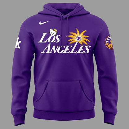 Los Angeles Sparks x Hello Kitty Night 2026 Special Edition Hoodie