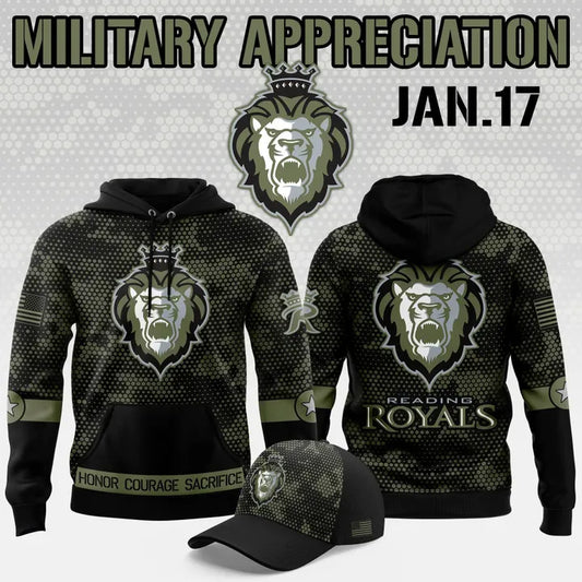 Reading Royals Military Appreciation Specialty Hoodie