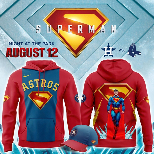 Houston Astros x Superman Night At The Park Hoodie