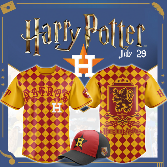 Houston Astros 2025 Harry Potter Night Jersey - Godric Gryffindor