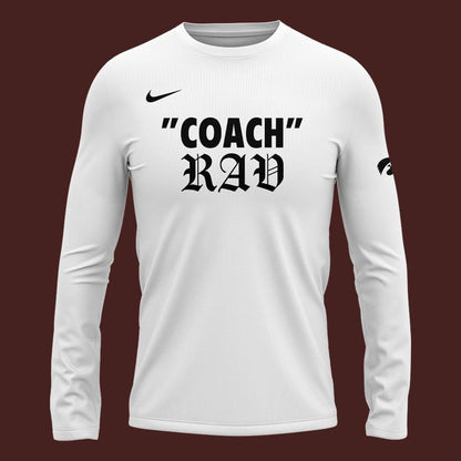 2026 Limited edition Long Tee Honoring Coach Raveling Iowa Hawkeyes men's basketball for fans