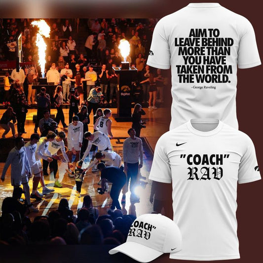 Limited edition T-Shirt Honoring Coach Raveling Iowa Hawkeyes men's basketball for fans