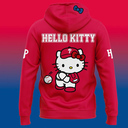 Limited Edition Philadelphia Phillies x Hello Kitty Night Hoodie 2026