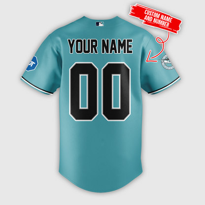 Limited Edition 2026 Miami Marlins Jersey Custom Name and Custom Number
