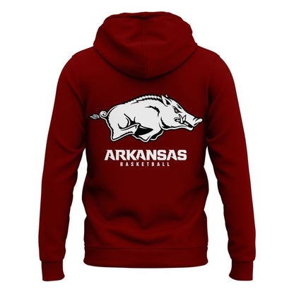 Arkansas Razorbacks Men's Basketball 2026 SEC Tournament Champions Locker Room Hoodie