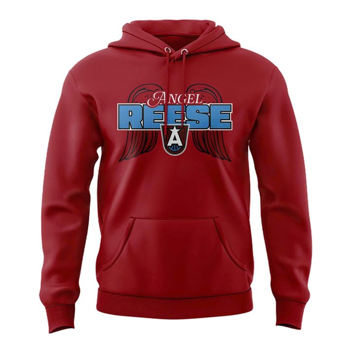 Atlanta Dream Angel Reese Dream Red Hoodie - Limited Edition
