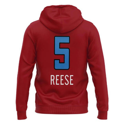 Atlanta Dream Angel Reese Dream Red Zip Hoodie - Limited Edition