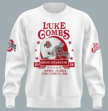 Luke Combs x Ohio State Stadium - My Kinda Saturday Night Tour 2026 Sweatshirt