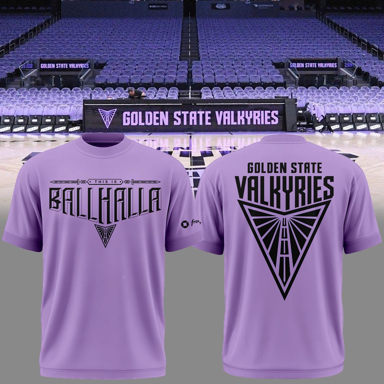 Golden State Valkyries "This is Ballhalla" 2026 Limited Edition T-shirt