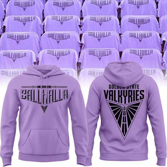 2026 Limited edition Hoodie "BALLHALLA" Golden State Valkyries