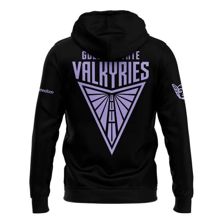 2026 Limited edition Hoodie Black "BALLHALLA" Golden State Valkyries