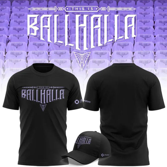 2026 Exclusive Version T-Shirt "BALLHALLA" Golden State Valkyries for fans!