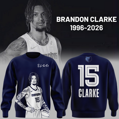 Memphis Grizzlies Brandon Clarke #15 Sweat