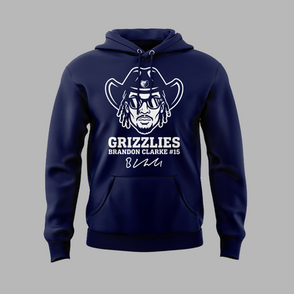 Memphis Grizzlies Brandon Clarke #15 Hoodie