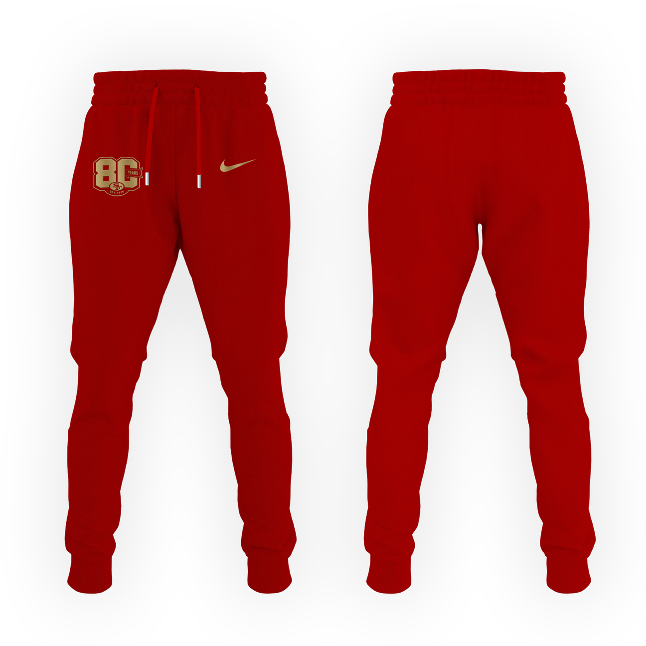 2026 Exclusive San Francisco 49ers 80th Year Anniversary Sweatshirt