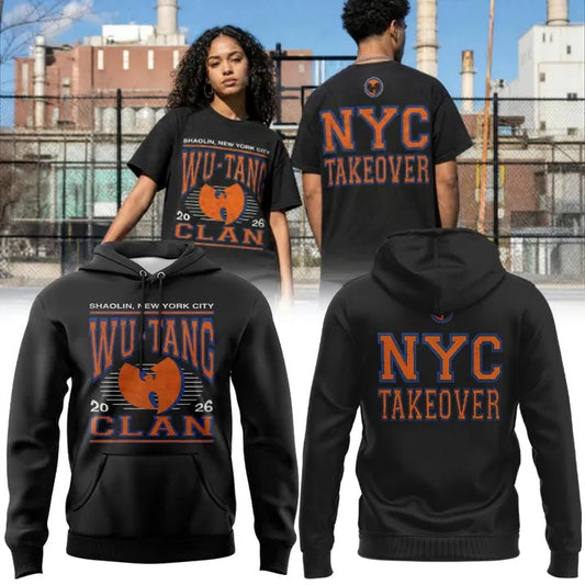 .New York Knicks x Wu-Tang Clan Limited Hoodie