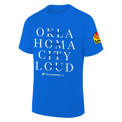 1. OKC Thunder Game 1 WCF Blue Shirt