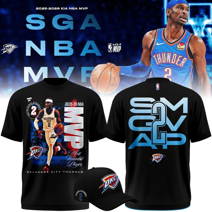 Limited Edition OKC Backtoback Mvp 25-26 Shirt