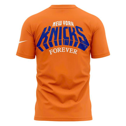 New York Knicks 2026 Playoffs "Always Knicks" T-Shirt - Orange