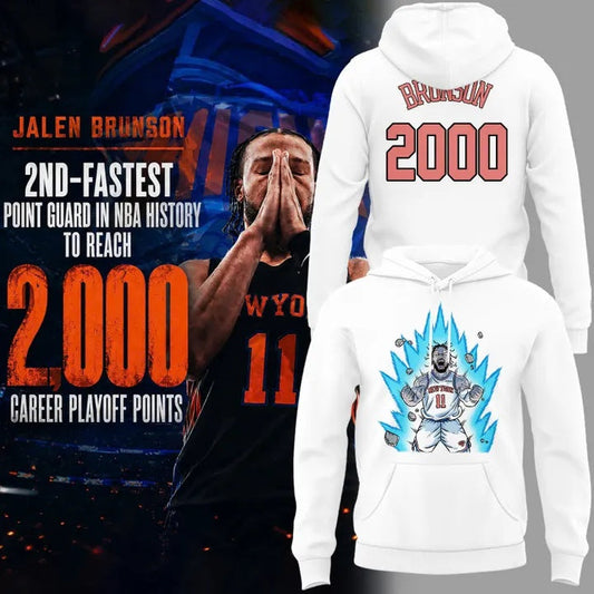 New York Knicks Jalen Brunson It’s Over 2000 Limited Hoodie