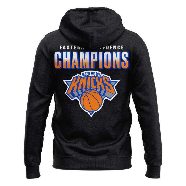 Men's New York Knicks 2026 NBA Eastern Conference Champions Two-Sided Zip Hoodie