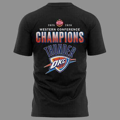Exclusive Oklahoma City Thunder Finals - OKC Western Conference Champions T-Shirt
