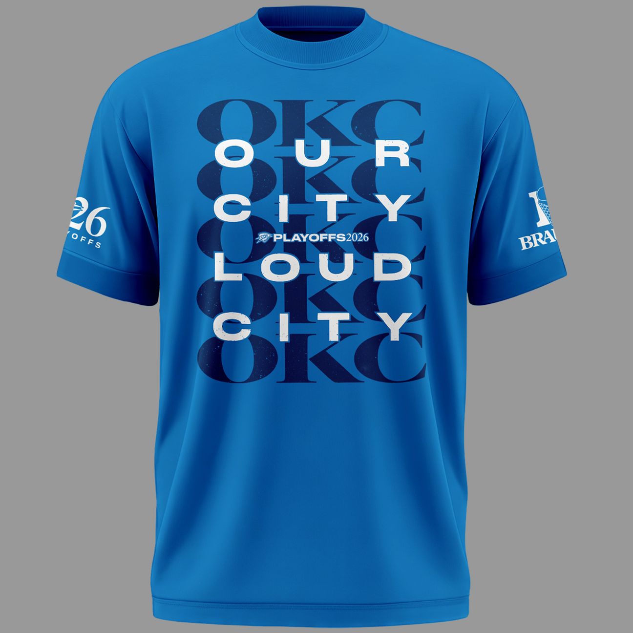 Game 7 OKC Thunder WCF "Our City Loud City" Tshirt 2026