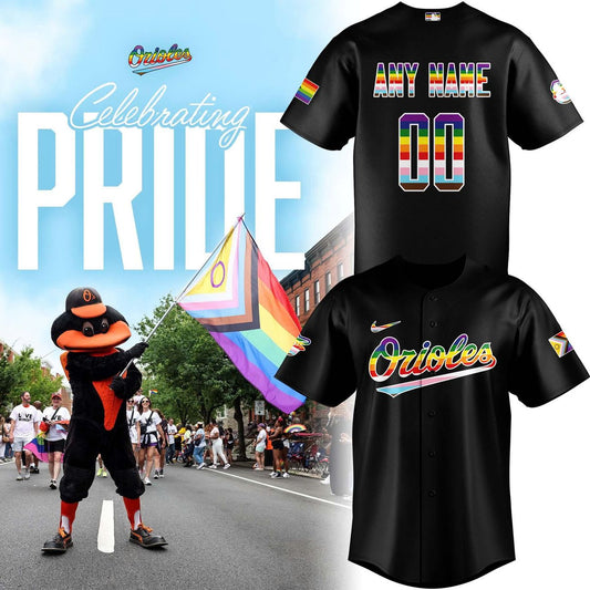 2026 Baltimore Orioles Pride Night Jersey Custom Name And Number