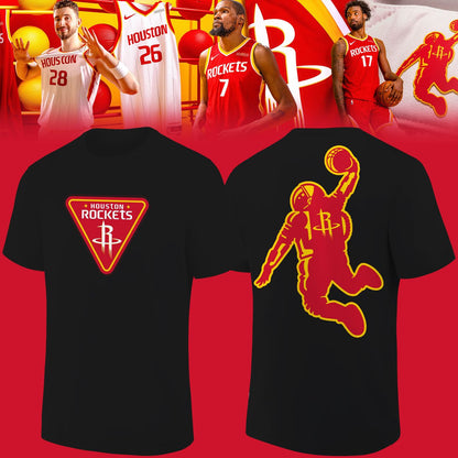 Houston Rockets Clutch City Black T-Shirt
