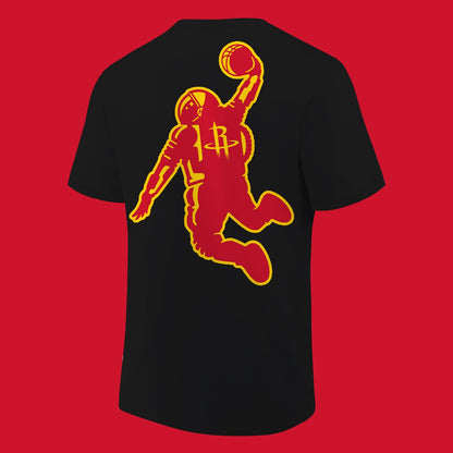 Houston Rockets Clutch City Black T-Shirt