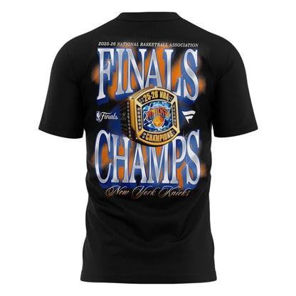 New York Knicks 2026 Finals Champions Locker Room T-Shirt