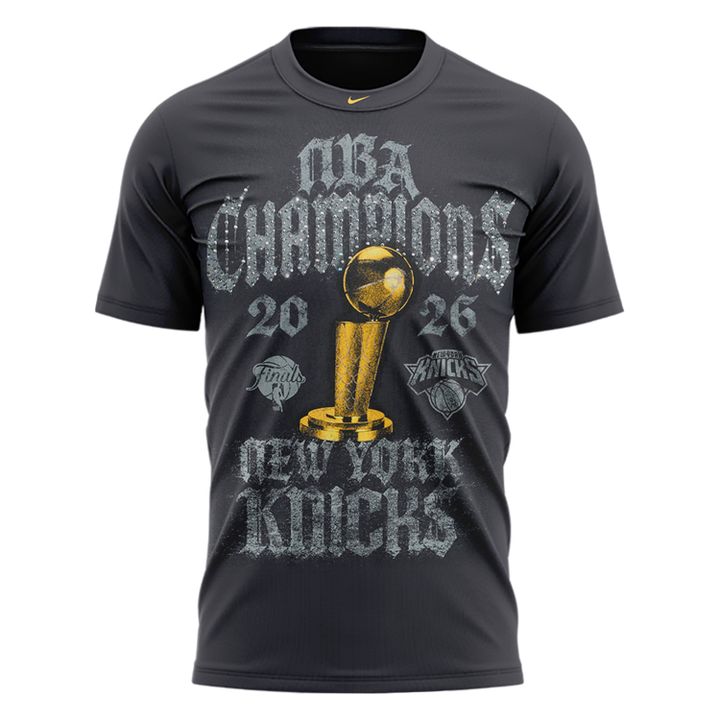 2026 Finals Champions Limited Edition On Court T-Shirt - Gray