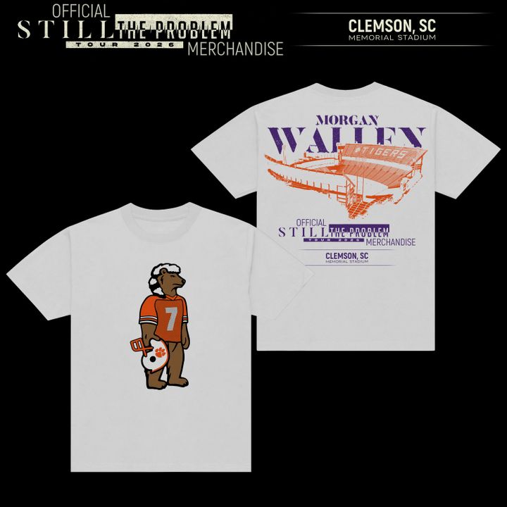 Morgan Wallen: The Clemson Takeover Tee Limited Tour Drop