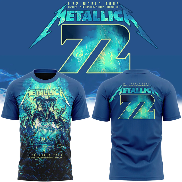 Metallica M72 Tour at Mercedes-Benz Stadium T-shirt